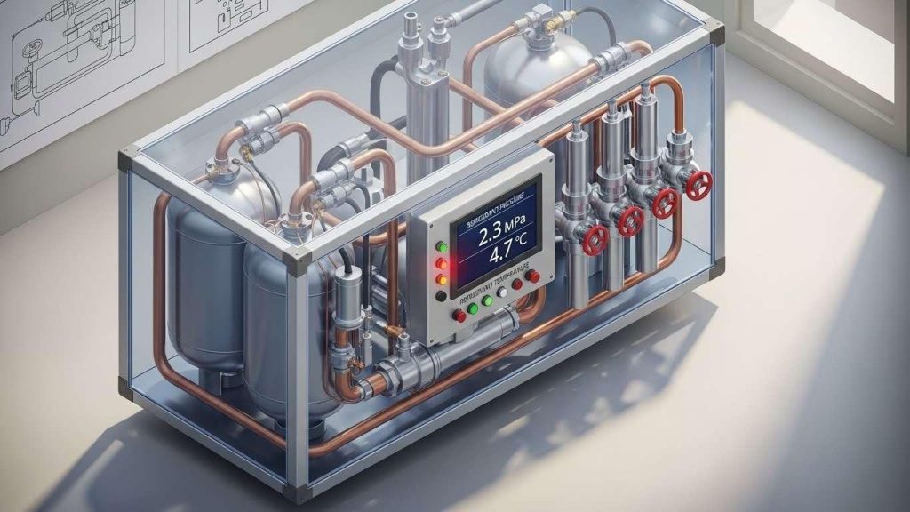 kontrol urovnya hladagenta v refrizheratorah 2